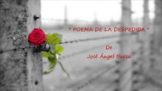 POEMA DE LA DESPEDIDA - De José Ángel Buesa - Voz: Ricardo Vonte