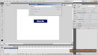Creating Buttons in Adobe Flash