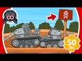 Tanktics: Minefield. Tank Animation