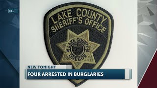 Lake County sheriff’s deputies conduct raid, arrest four people in ongoing burglary investigation