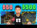 $50 vs $500 Elite Pokémon Box!