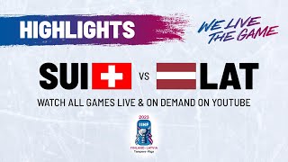 Highlights | Switzerland vs. Latvia | 2023 #IIHFWorlds