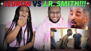 RDCworld1 "HOW LEBRON WAS IN THE LOCKER ROOM AFTER LOSING GAME BECAUSE OF J.R SMITH" REACTION!!