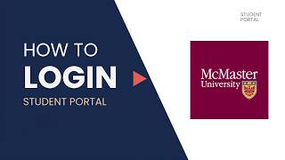 McMaster University Login Guide | How to Access Student Portal Easily