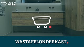 Saniclass Solution wastafelonderkast