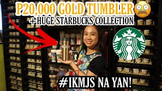 20,000PESOS GOLD NA TUMBLER + HUGE STARBUCKS COLLECTION! KAKALULA SA DAMI BES!