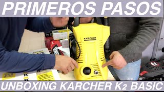 COMO USAR HIDROLAVADORA KARCHER K2 BASIC ¡TE EXPLICAMOS LOS PRIMEROS PASOS PARA EL USO CORRECTO!