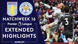 Aston Villa v. Leicester City | PREMIER LEAGUE HIGHLIGHTS | 12/08/19 | NBC Sports