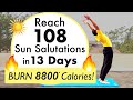 108 Surya Namaskars Challenge | Sun Salutations | Mayur Karthik