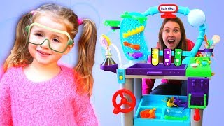 Ruby & Bonnie Pretend Play with Science Learning Toy For Kids