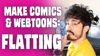 Comics and Webtoon Tutorial: Comic Flatting