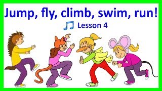 Action Verbs | VOCABULARY SONG FOR KIDS (English Lesson 5)
