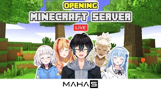 【MINECRAFT SMP MAHA5】Grand Opening Server Baru & Mabar bareng Anak2 MAHA5