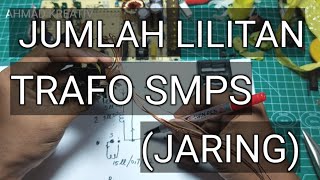 BONGKAR LILITAN TRAFO UTAMA SMPS JARING