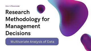 MMPC 015 - Multivariate Analysis of Data