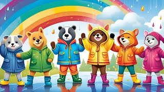Rain Rain Go Away (Animal Version) | Lalafun Nursery Rhymes & Kids Songs