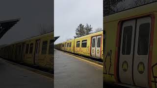 Merseyrail 507010+507007 departing Sandhills