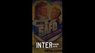 Safo, Historia de una Pasión (1943, ARG) #INTERtextos