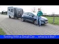 Towing a Caravan With a Small Car! Is it possible & what is it like?