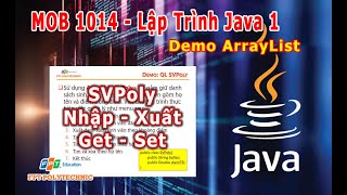 #MOB1014 - Java 1 - Demo ArrayList SVpoly (Slide 5 - Trang 12)