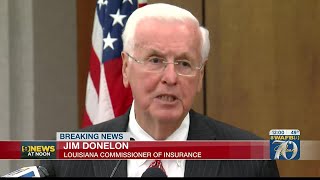 La. Insurance Commissioner Jim Donelon not seeking re-election