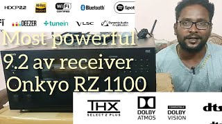 Best 9.2 av receiver onkyo rz 1100 #avreceiver #dolbyatmos #onkyo #marantz #denon #tamil