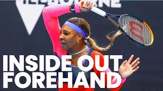 Serena Williams - Inside Out Forehands | SERENA WILLIAMS FANS