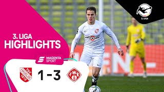 TSV Havelse - FC Würzburger Kickers | Highlights 3. Liga 21/22