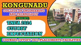 Kongunadu College of Engineering and Technology Cutoff2023 #tnea2024