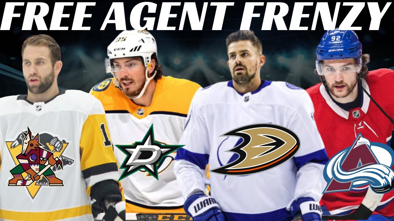 NHL Free Agent Frenzy - Duchene, Zucker, Compher, Killorn, Sorokin ...