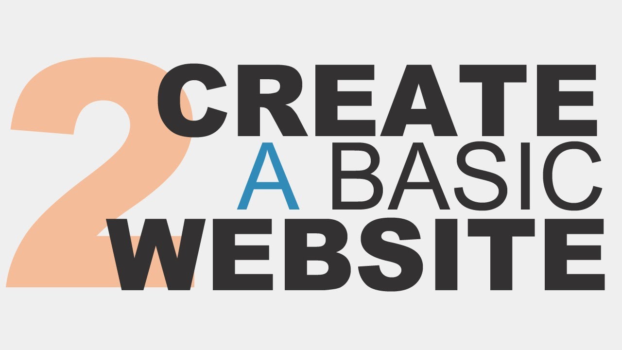 Learn The Basics: Create A Basic Website Using HTML5 - Part 2 - YouTube