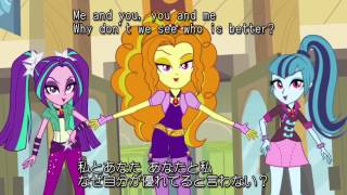 Equestria Girls: Rainbow Rocks 'Battle of the Bands' JPNsub