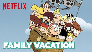 The Louds take a family vacation 🏴󠁧󠁢󠁳󠁣󠁴󠁿 🙌 The Loud House Movie | Netflix After School