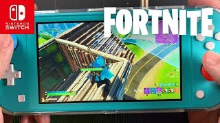 Fortnite on the Nintendo Switch Lite - Get TOP!