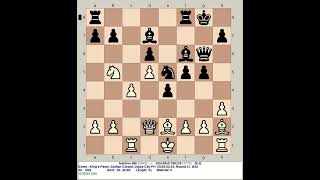 Ivanhoe 46h vs Stockfish 250126 | King's Pawn: Sicilian Closed #chess