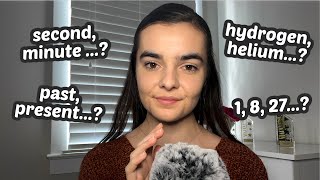 ASMR What Comes Next? | 65 Trivia Questions | How Many Can You Get?