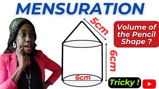 Mensuration: How to Calculate the Volume of a Pencil.