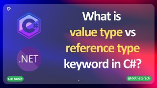 Value Type vs Reference Type in C# | Stack vs Heap Memory Explanation with Examples