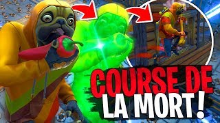 Inoxtag nous fait un RAP ! Nouveau Deathrun Course entre la Team Croûton sur Fortnite Créatif