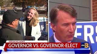 Youngkin accuses Spanberger of spreading false claims about UVA presidential search