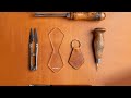 Made in 60 Seconds // D2 Key Ring //Leathercraft #Shorts