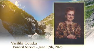 Vasiliki Condas Funeral Service