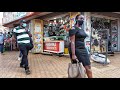 The Busy Daily Life in Kampala City Uganda African Walk Video