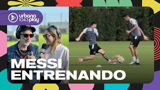 Exclusiva de Leo Messi entrenando con el Inter Miami: Andy Kusnetzoff y Sofi Martínez #Perros2024
