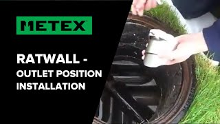 How to Install Ratwall Rat Blocker in Drain Outlet Position