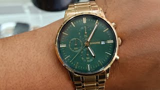 Sonata Gents Multifunction Watch in Golden | Chronograph First Sonata Watch Review #pure_hindustani