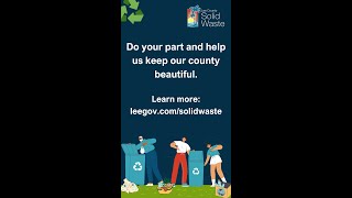 Lee County Solid Waste | Illegal Dumping Taskforce