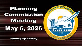 Planning Commission Meeting 5/6/26