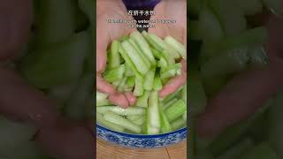 炒丝瓜Fried Towel Gourd