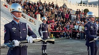 2025/02/15 人潮大爆滿！掌聲不斷~ 中正紀念堂 空軍儀隊 訓練展示＆降旗典禮【Jimmy Vlog Taiwan】